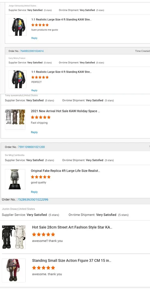 1: 1 Original Good Quality Sitting Size Kaw S Replica Statue Action Figure Toys Model