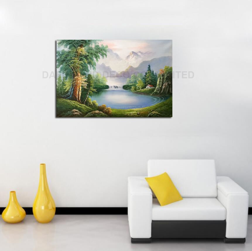 100% Handmade Canvas Oil Painting-Landscape