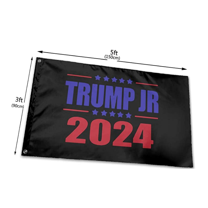 100d Polyester 3X5 4X6 5X8 FT USA Election Keep America Great Customized 2024 Donald Trump Flags Banners