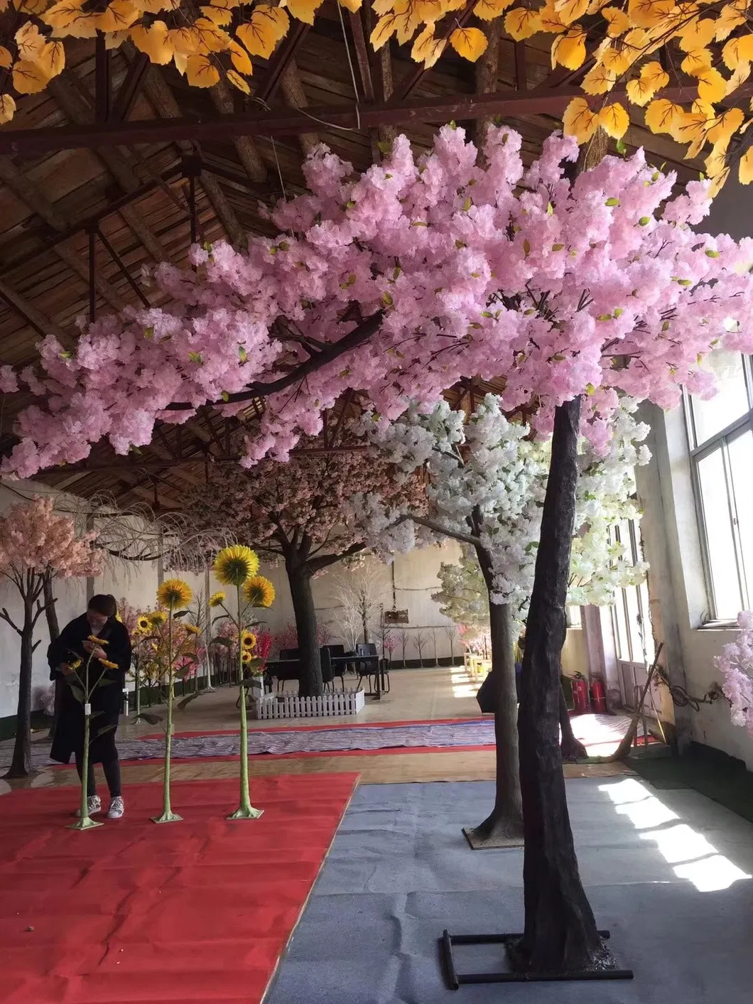 2018 Wholesale Weeding Decoration Artificial Cherry Blossom Flower Tree