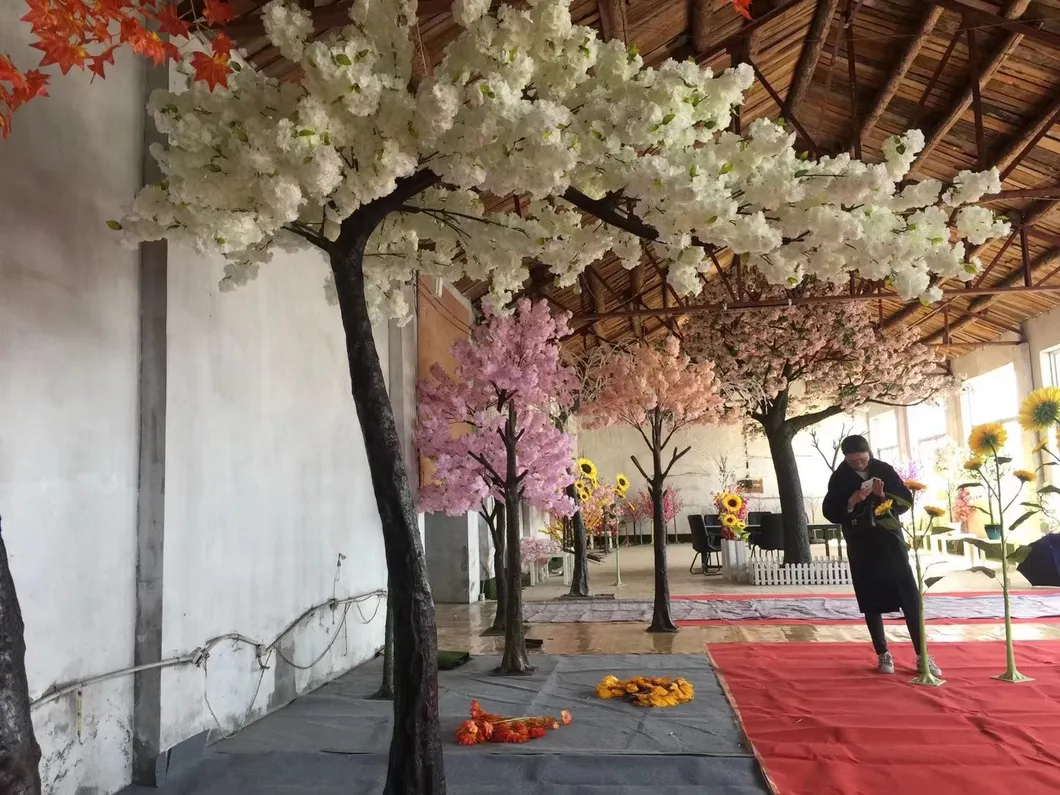 2018 Wholesale Weeding Decoration Artificial Cherry Blossom Flower Tree