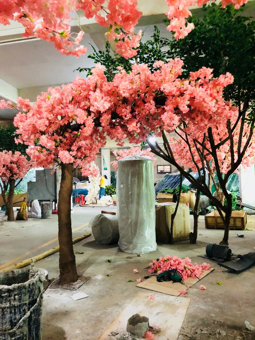 2021 Wholesale Weeding Decoration Artificial Cherry Blossom Flower Tree