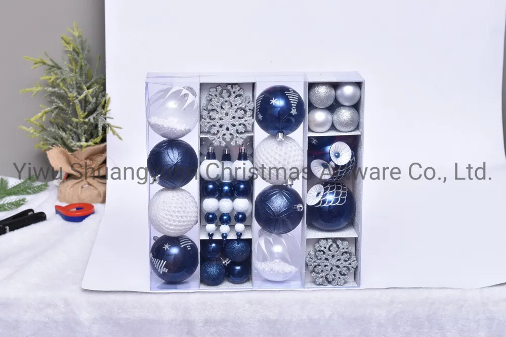 2020 New Design High Sales Christmas Ball for Holiday Wedding Party Decoration Supplies Hook Ornament Craft Gifts