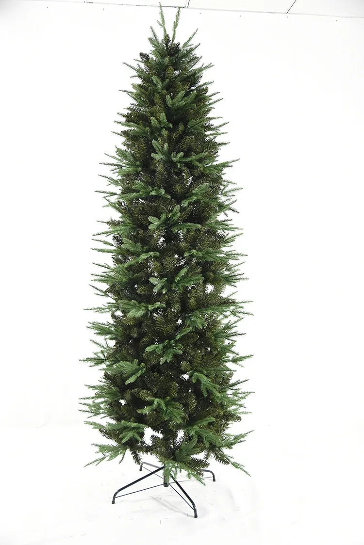 2021 Christmas New PE Flocking Falling Snow Green Christmas Tree