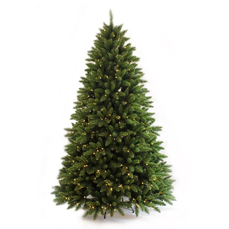 2021 Christmas New PE Flocking Falling Snow Green Christmas Tree