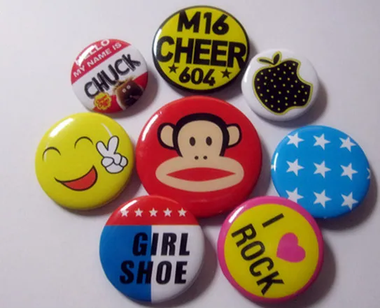 2021 Hot Sell Custom Tin Button Badge/ Cmyk Printed Button Badge (YB-BB-04)