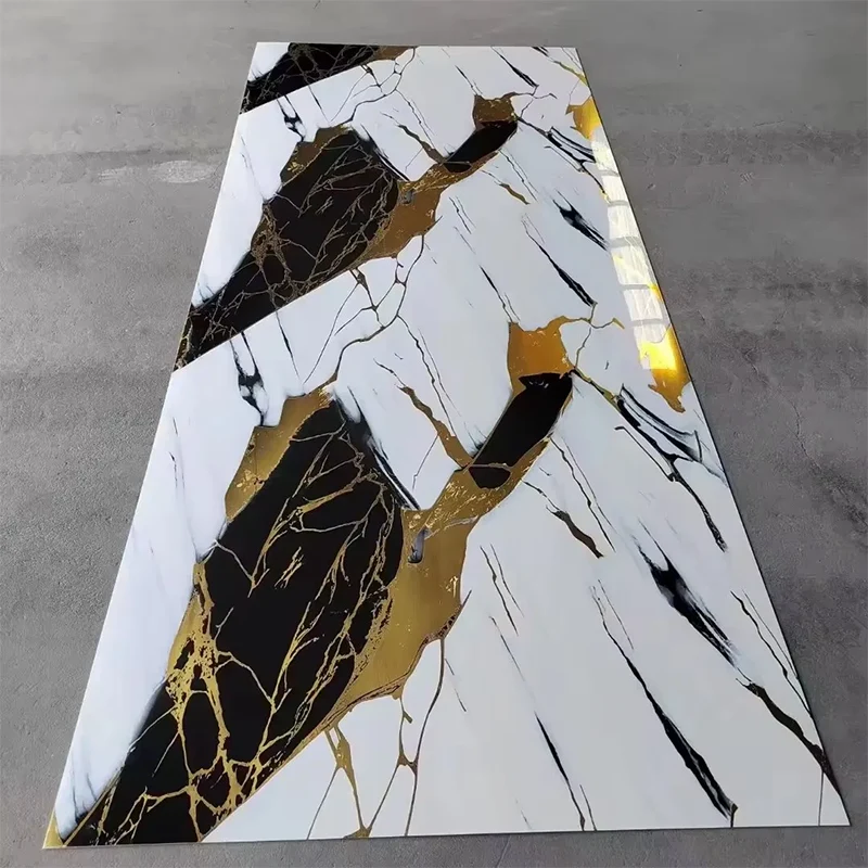 Can flexible composite PVC marble wall panels be used in high humidity areas like bathrooms and kitchens