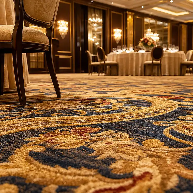 Does Luxury Banquet Hall Wall to Wall Carpet Help with Soundproofing Between Function Rooms