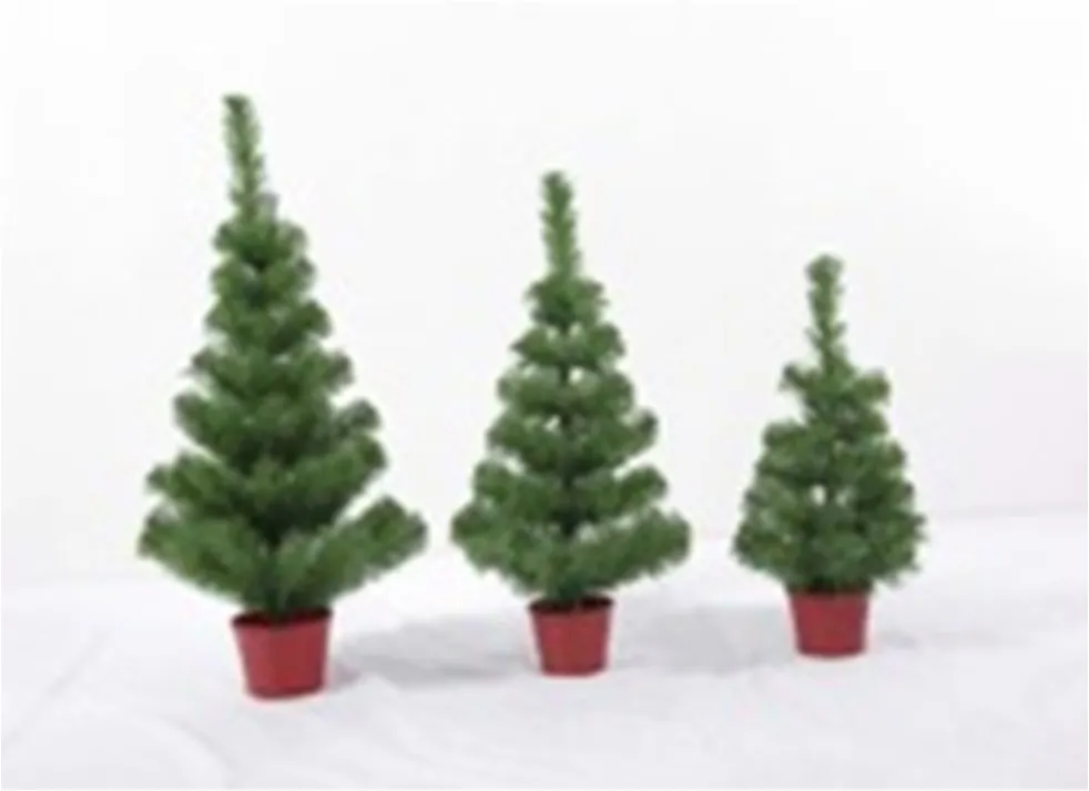 210cm Bloom Xmas Tree 240cm Green Flower Pine Needle Christmas Tree 270