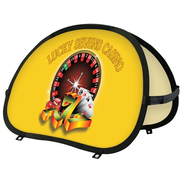 47" X 27.55" Horizontal Pop-up Banner