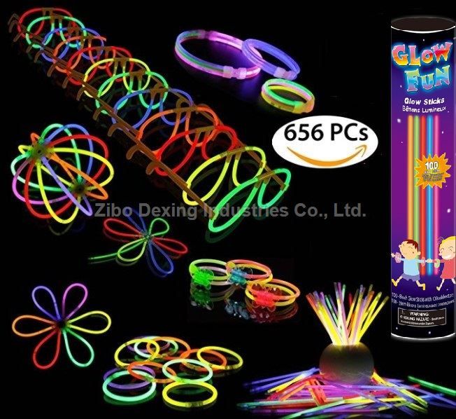656PCS Party Pack Glow Sticks In The Dark