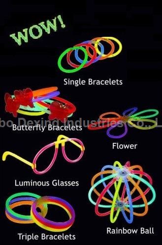 656PCS Party Pack Glow Sticks In The Dark