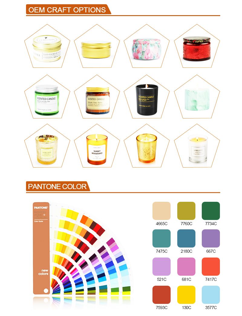Amazon Hot Sale Scented Candle Balance Harmony (water lily pear) Frosted Glass Candle Jar Scented Candles in Bulk