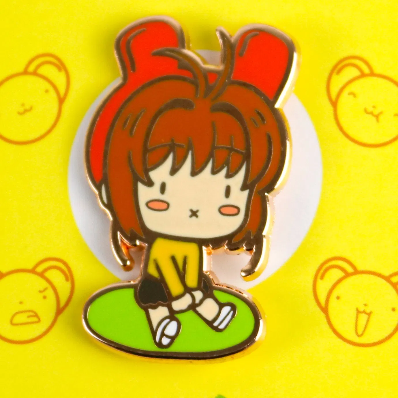 Anime China Metal Glitter Custom Hard Enamel Lapel Pin
