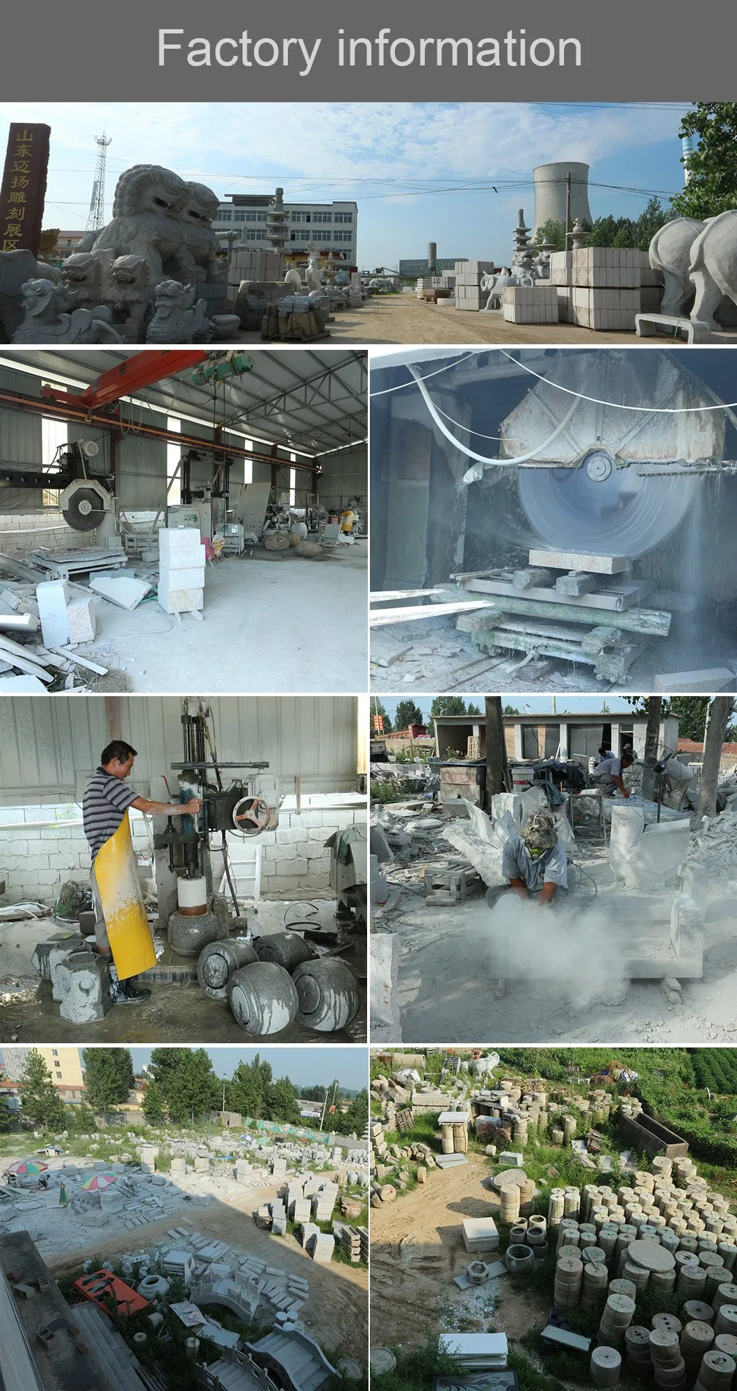 Antique Figure Carving Stone Statue Little Monk Stone Figures for Garden Decoration