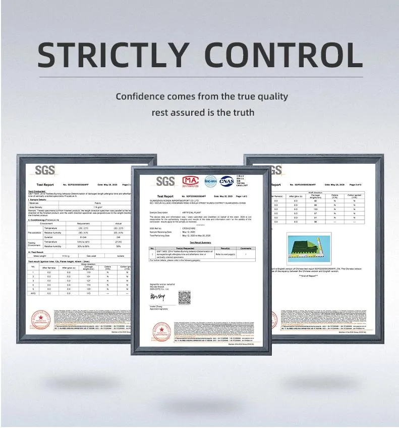 Artificial Flowers Decorated with Glue Branches