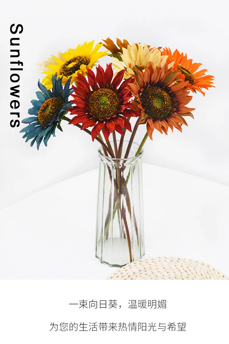 Artificial Flowers, Wedding Decoration Artificial Little Sun Flower