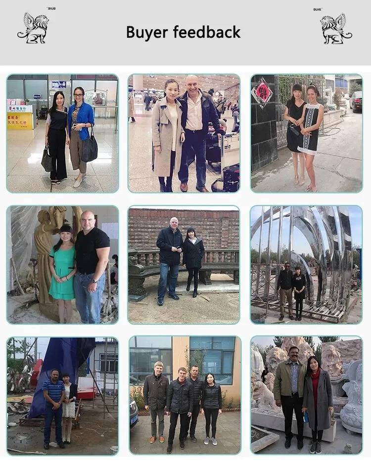 Artwork Abstract Stainless Steel Pegasus Flying Horse Sculpture Sssm-64