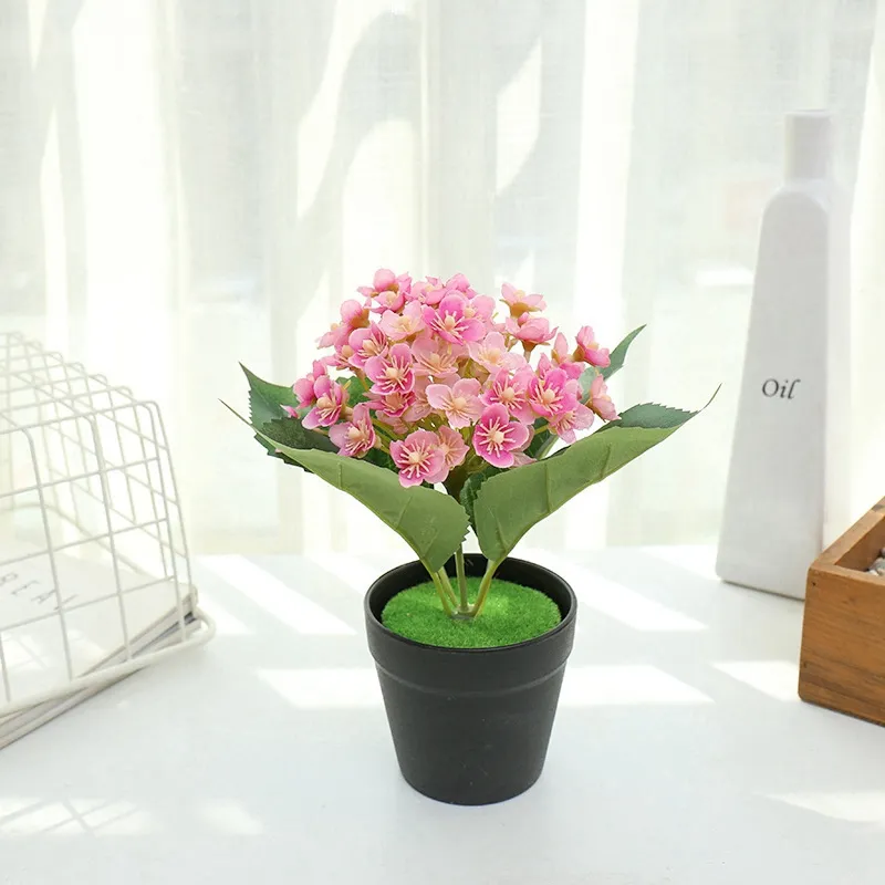 Beautiful in Colors Decorative Artificial Flower Silk Artificial Hydrangea