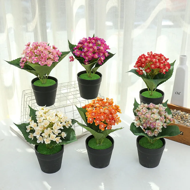 Beautiful in Colors Decorative Artificial Flower Silk Artificial Hydrangea