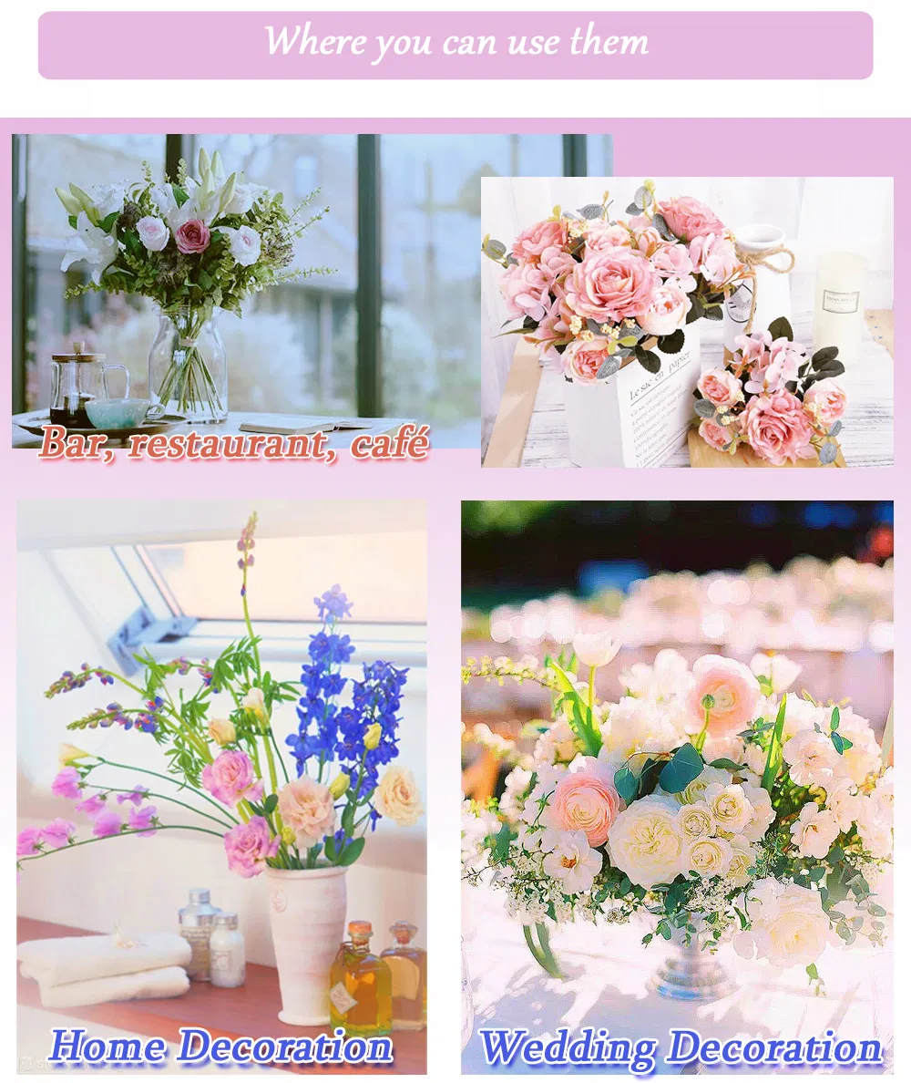 Best Seller Artificial Flower Hydrangea for Wedding Decoration