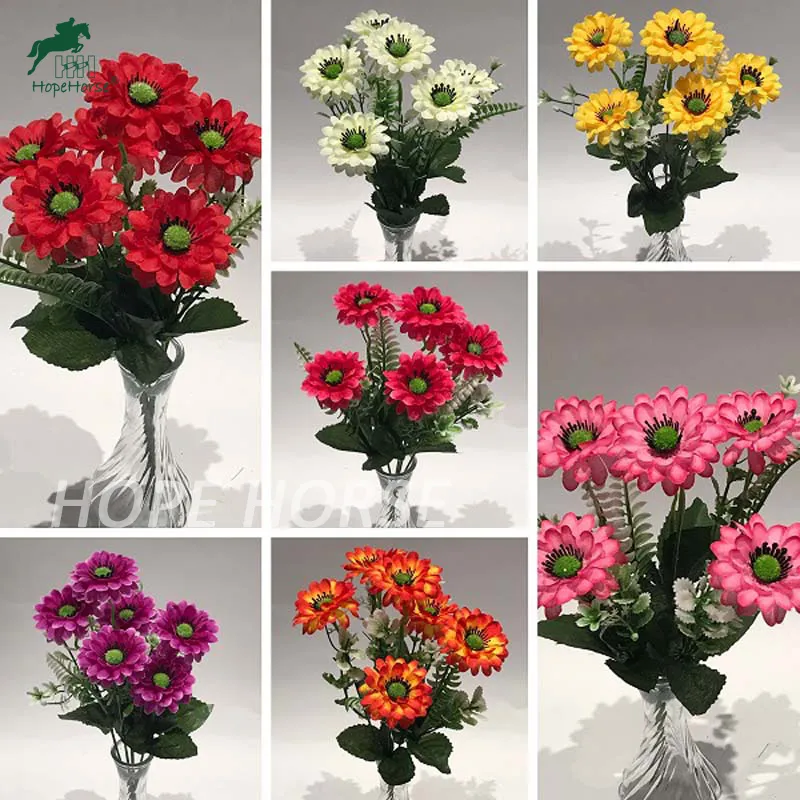 Best Seller Artificial Flower Hydrangea for Wedding Decoration