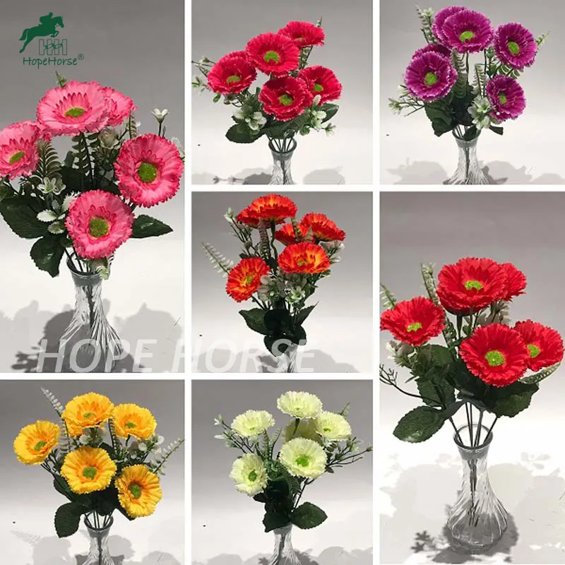Best Seller Artificial Flower Hydrangea for Wedding Decoration