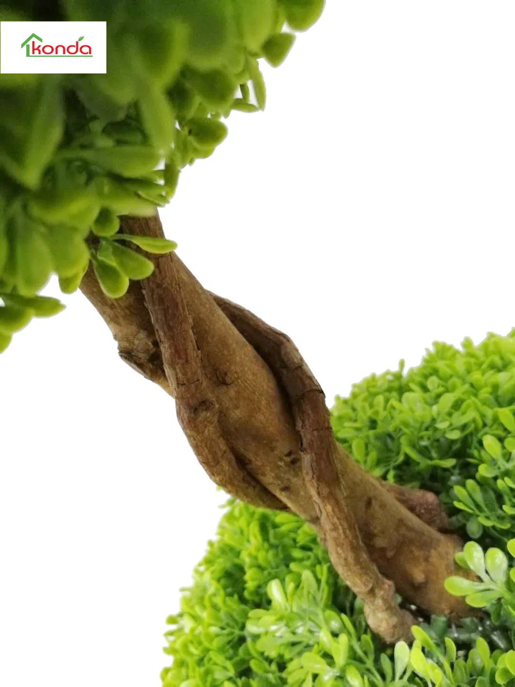 Boxwood Topiary Tree with Willow Sticks Home Garden Decoration