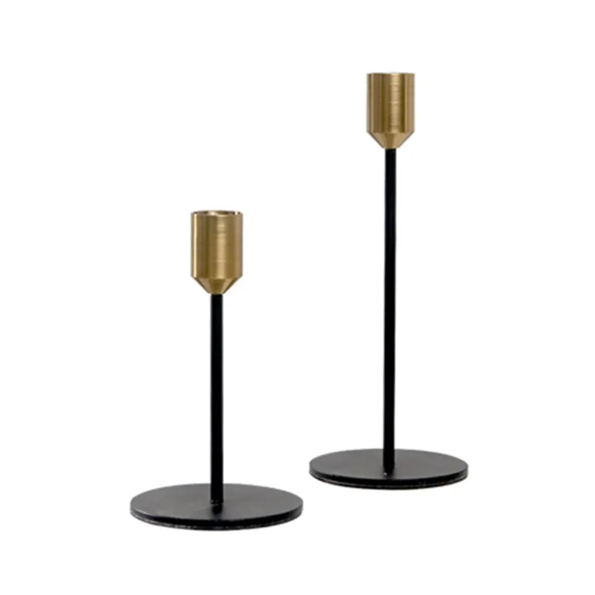 Candlestick Creative Decoration Nordic Single Head Candlestick Metal Decoration Romantic Valentine′ S Day Gift