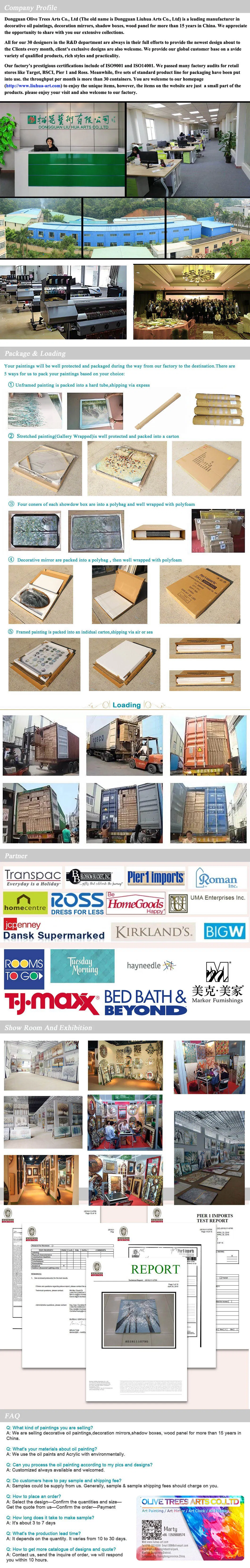 Canvas Art. Gold Apple Trees Oil Paintings for Home Decoration. Ol-200701 Size 36X36 Inch