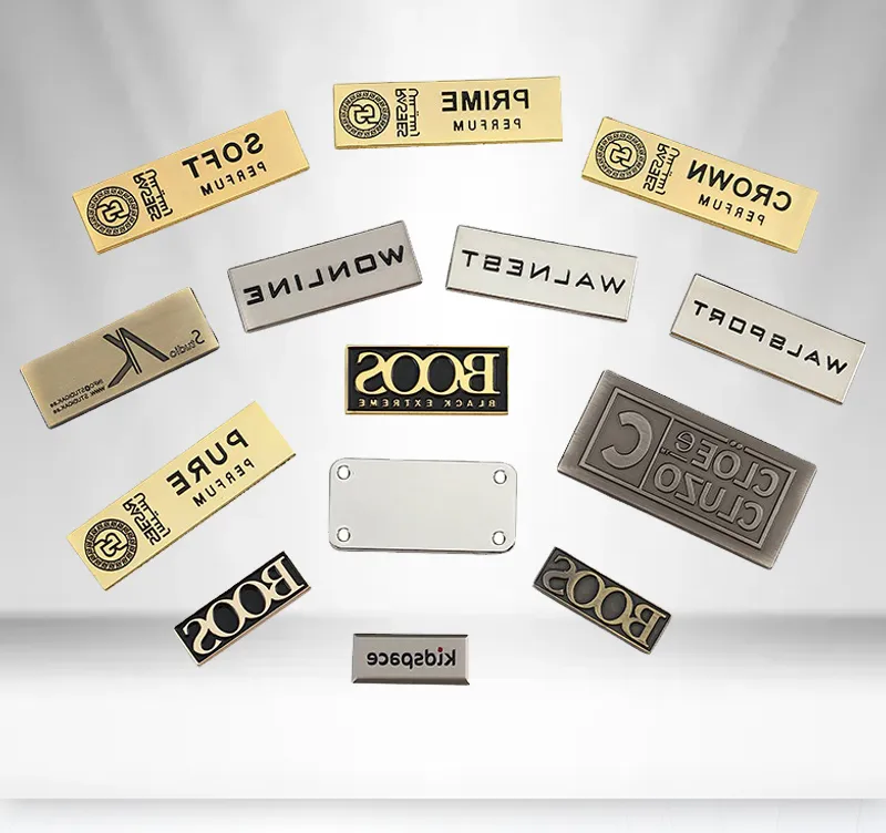 Cheap Custom Name Badge Wholesale Metal Zinc Alloy Nameplate