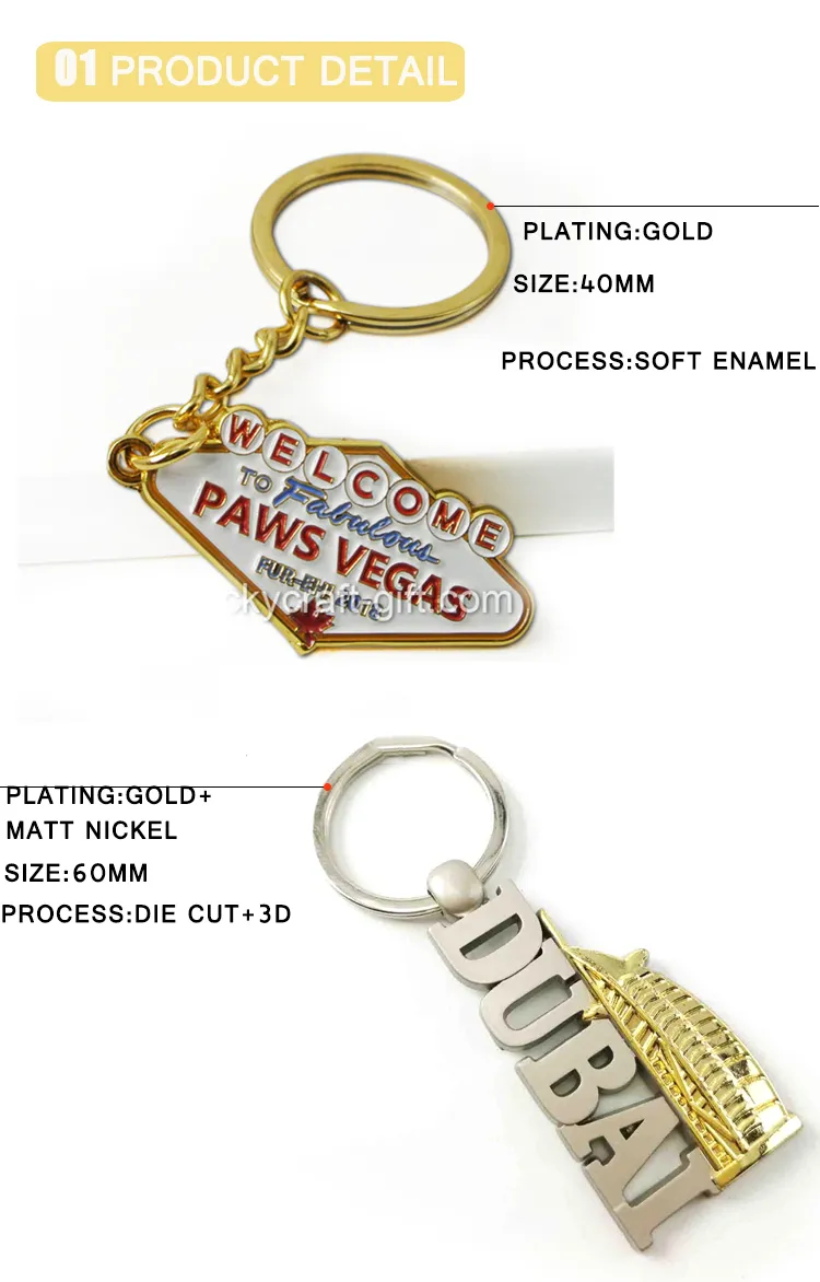 Cheap personalized OEM kpop design promotional souvenir metal keychain