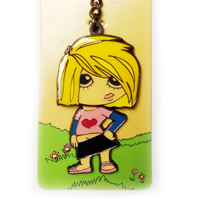 China Promotion Custom Make Your Own 3D Logo Plastic Silicone Loop Keyring Promotional Souvenir Customized Reflective Cartoon Anime Rubber Soft PVC Keychain