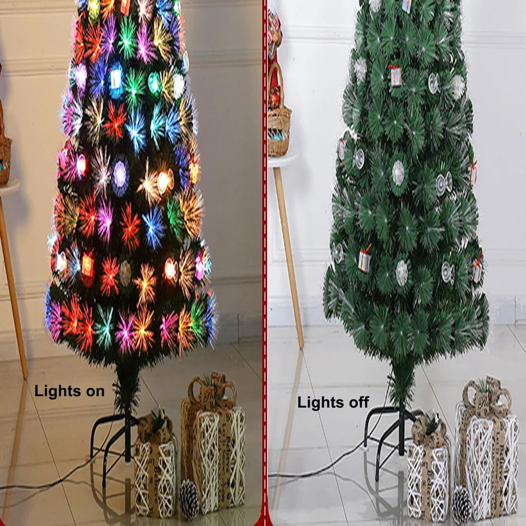 Christmas Oranment Dazzling Colorful Optical Fiber Christmas Tree-The Most Popular Christmas Tree of The Year