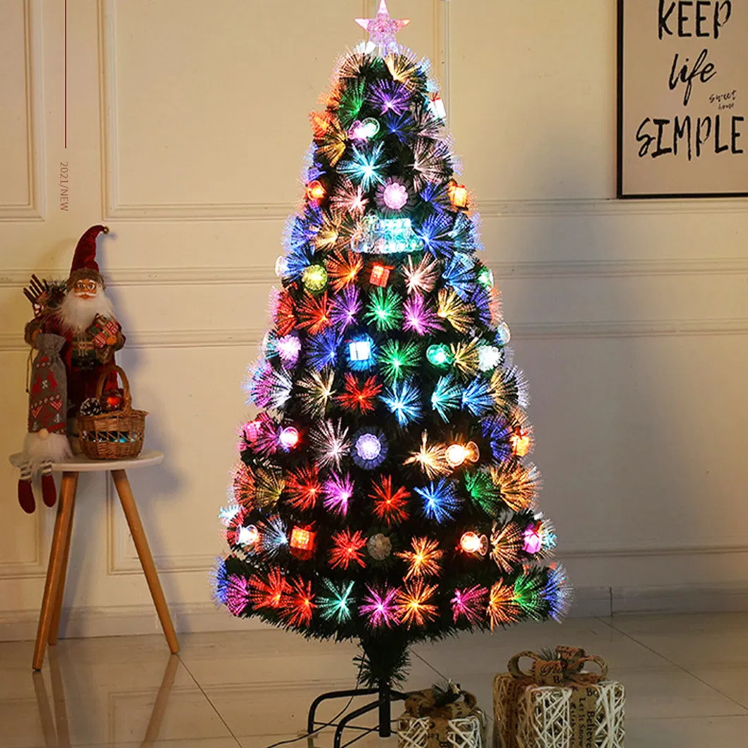 Christmas Oranment Dazzling Colorful Optical Fiber Christmas Tree-The Most Popular Christmas Tree of The Year