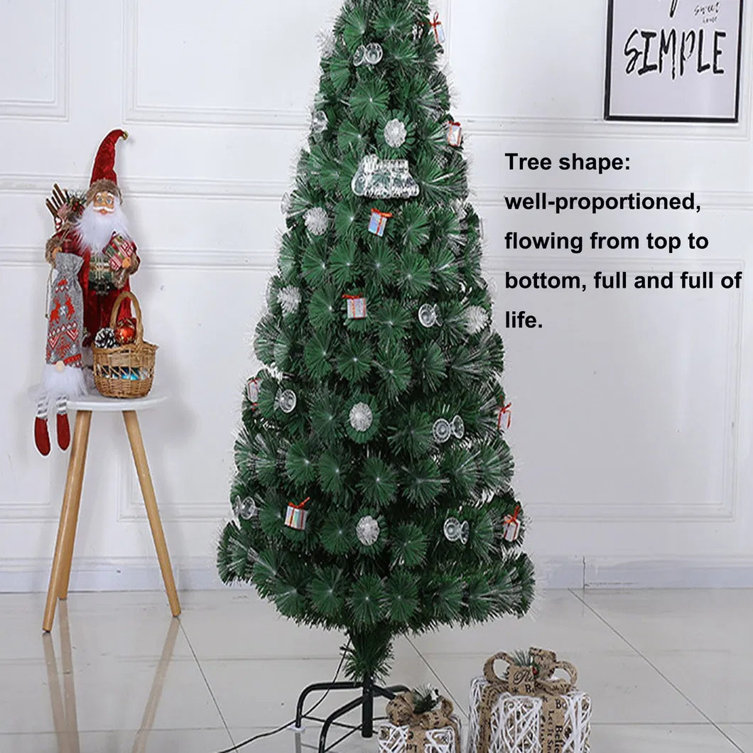 Christmas Oranment Dazzling Colorful Optical Fiber Christmas Tree-The Most Popular Christmas Tree of The Year