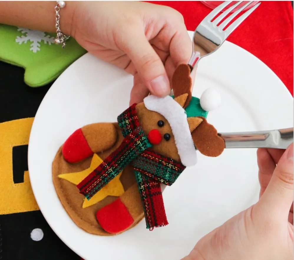 Christmas Ornament Christmas Lovely Mini Cultlery Set