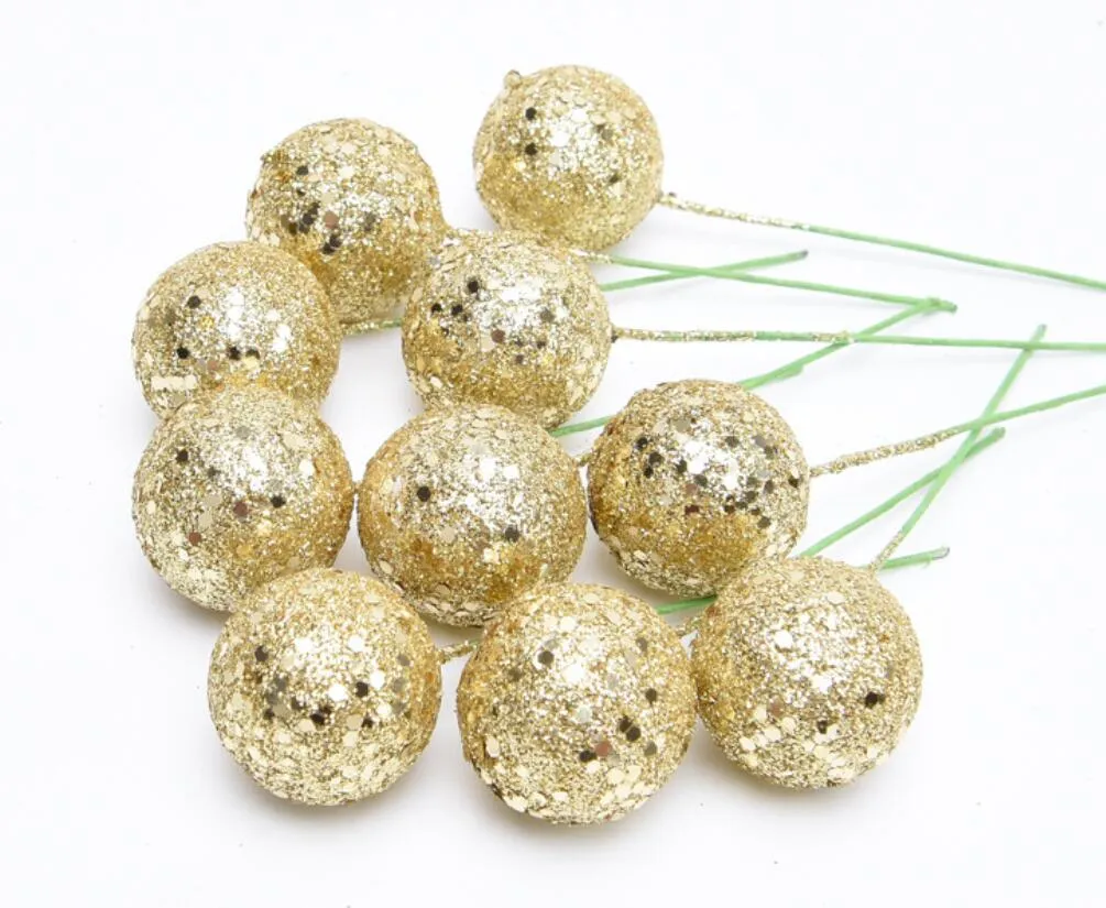 Christmas Ornament Spring Onion Powder, Christmas Fruit, Berry, Foam, Red Fruit