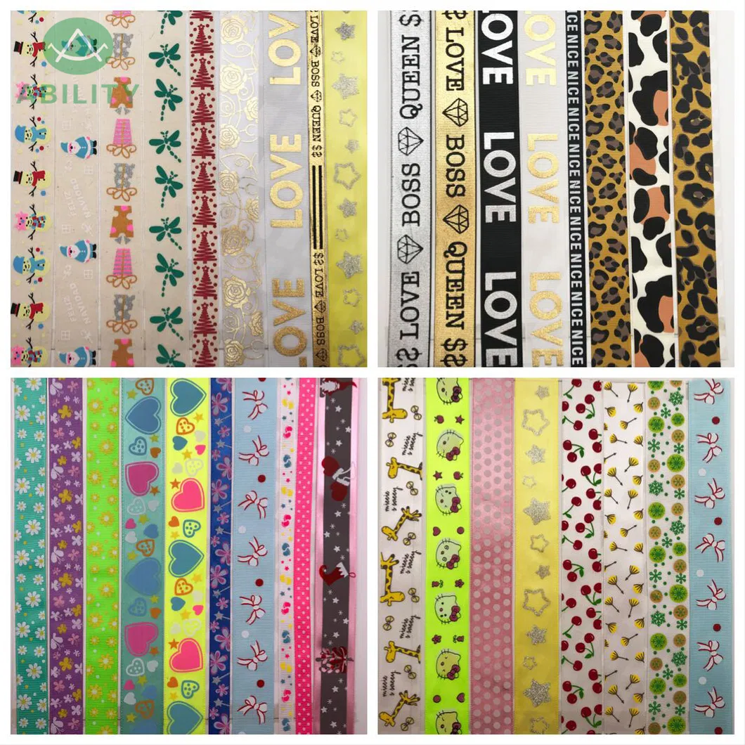 Christmas Various Festival Popular Gift Sheer Ribbon