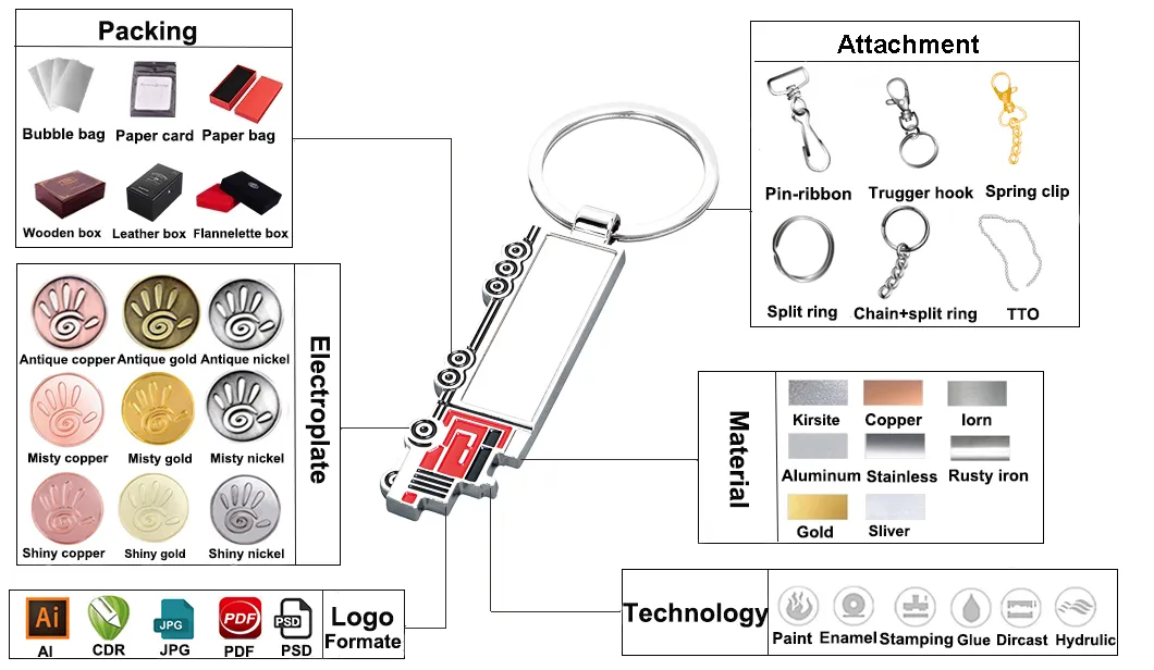 Custom 3D Superman Keyring Cartoon Metal Keychain