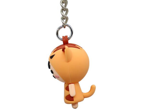 Custom Cartoon Plastic Injection PVC Cartoon Keychain