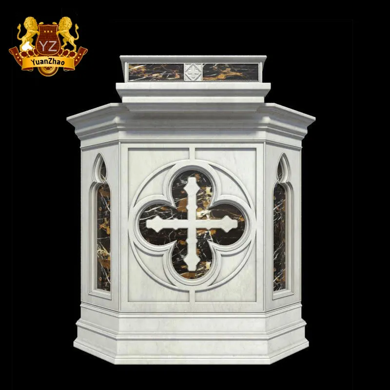 Custom Carved Marble Altar Table Catholic Reglious Church Altar