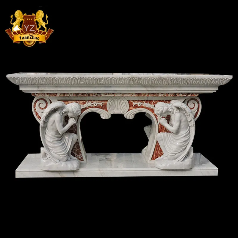 Custom Carved Marble Altar Table Catholic Reglious Church Altar