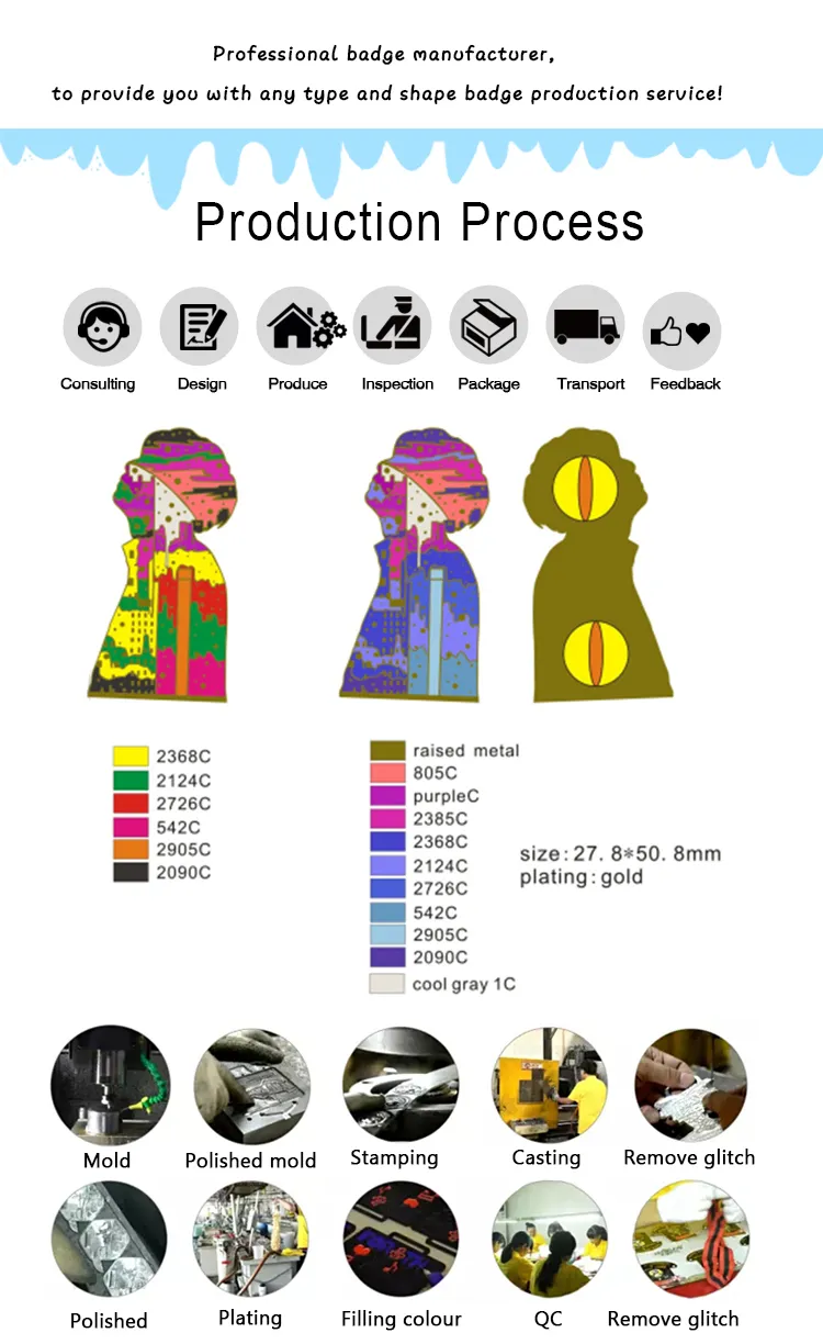 Custom Enamel Mini Metal Pokemon Lapel Pin Badge Manufaturers in China