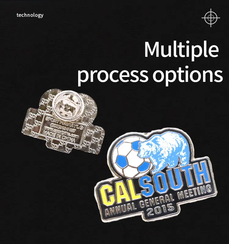 Custom Hard Enamel Pin High Quality Metal Lapel with Custom Enamel Badge Safety Pin