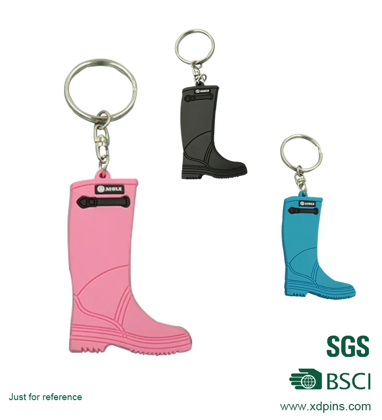 Custom Luffy PVC Keychain with Customized Logo for Promotion
