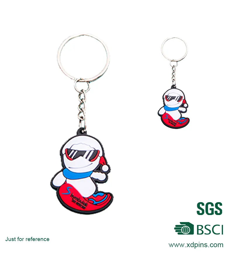 Custom Luffy PVC Keychain with Customized Logo for Promotion