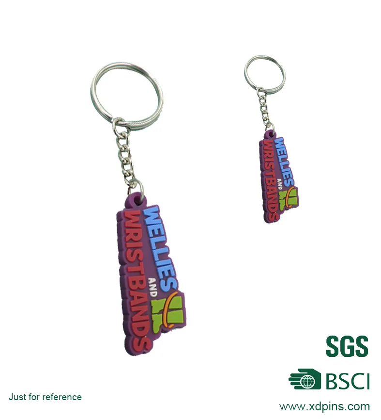 Custom Luffy PVC Keychain with Customized Logo for Promotion