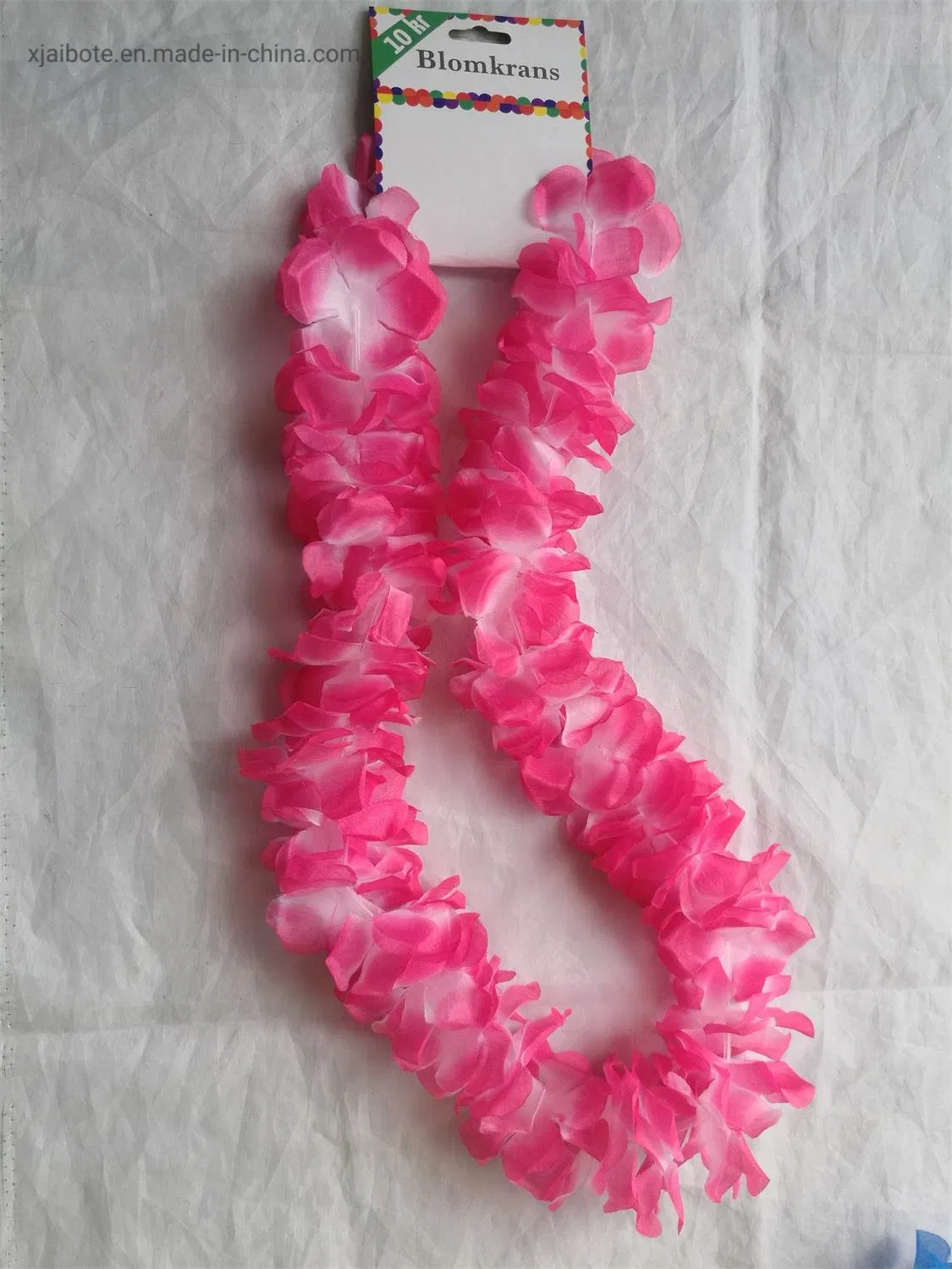 Custom Party Supplies Flower Lei for Christmas and Hallowmas