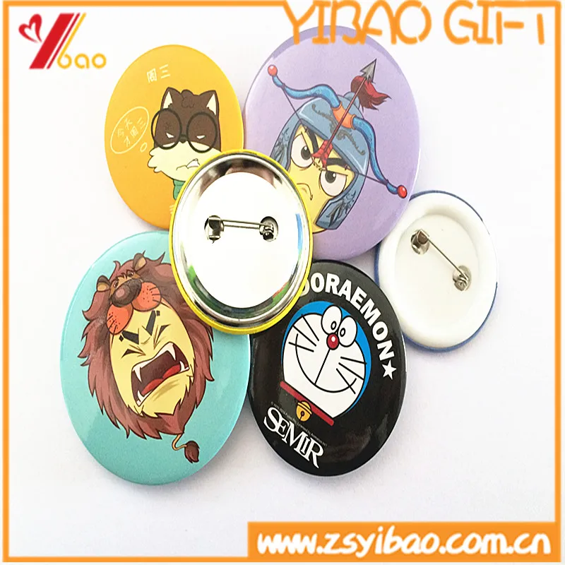 Custom Printing Logo Button Badge for Promotion Gifts